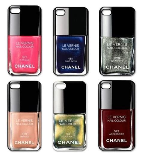 chanel nail varnish phone case|chanel ipad case.